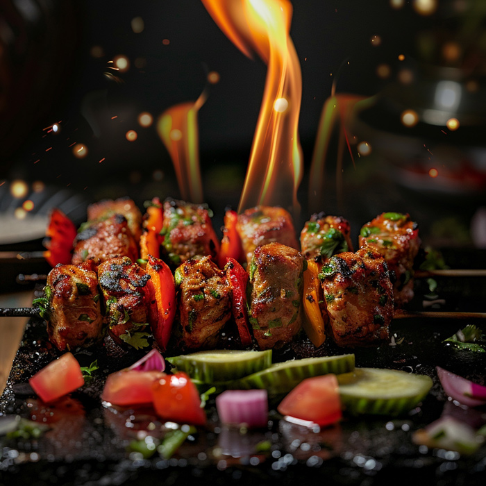 Maestro BBQ & Grill Glasgow kebab shashlik 