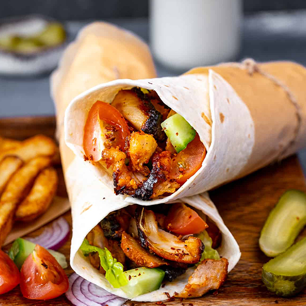 Maestro BBQ & Grill Glasgow Chicken Doner Wrap